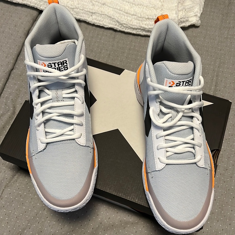 Brand New Sz 10 Converse Star Series BB Tinker Hatfield Pure Platinum W/ Box